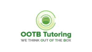 The logo for octb tutoring with a green circle.