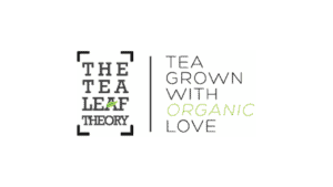 The tea grown with leaf theory logo.