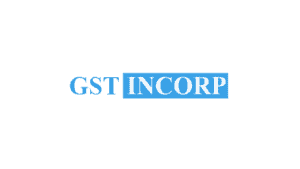 Gst incorp logo on a blue background.